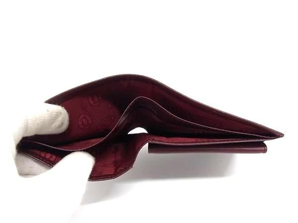 □新品同様□ Cartier カルティエ マストライン レザー 二つ折り