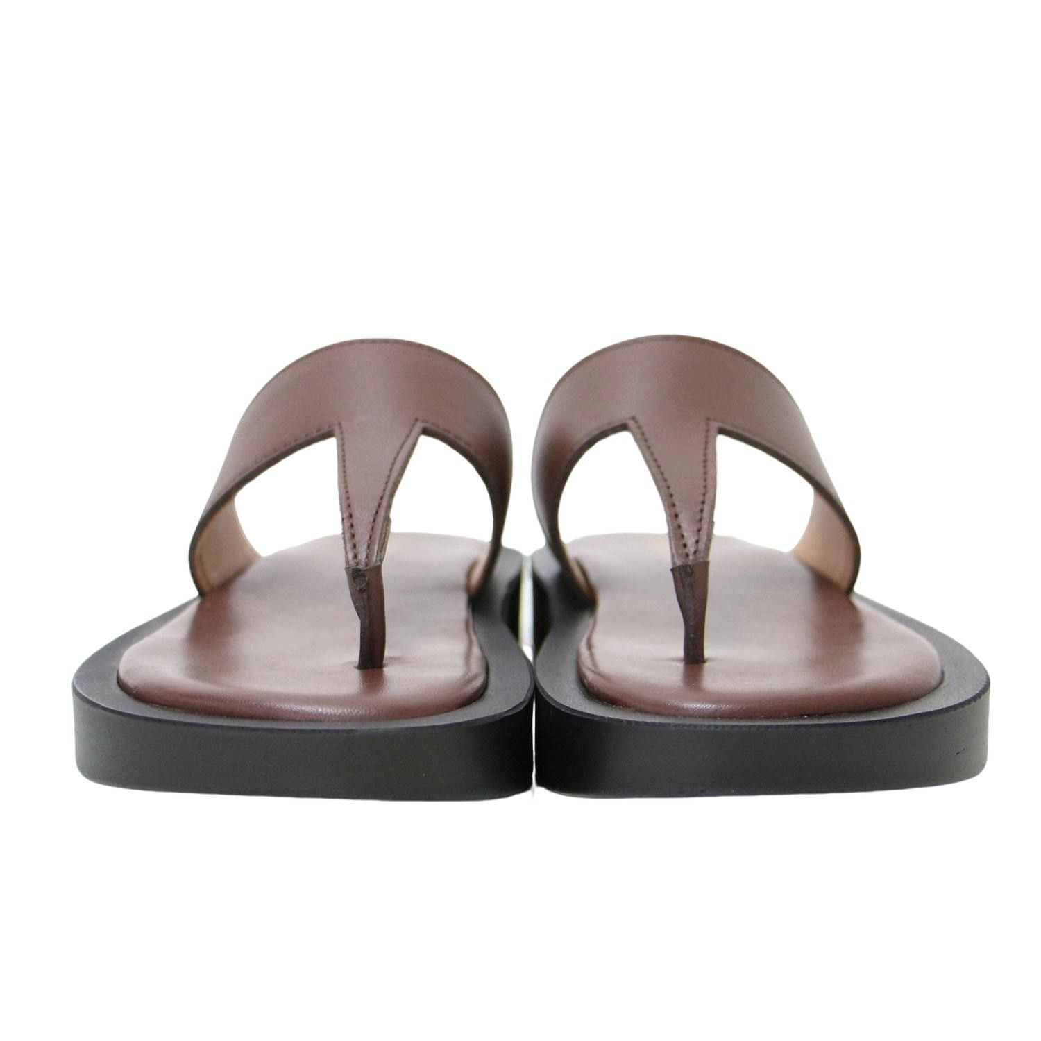 美品 CAMINANDO カミナンド サンダル トングサンダル ブラウン 36(23.0  