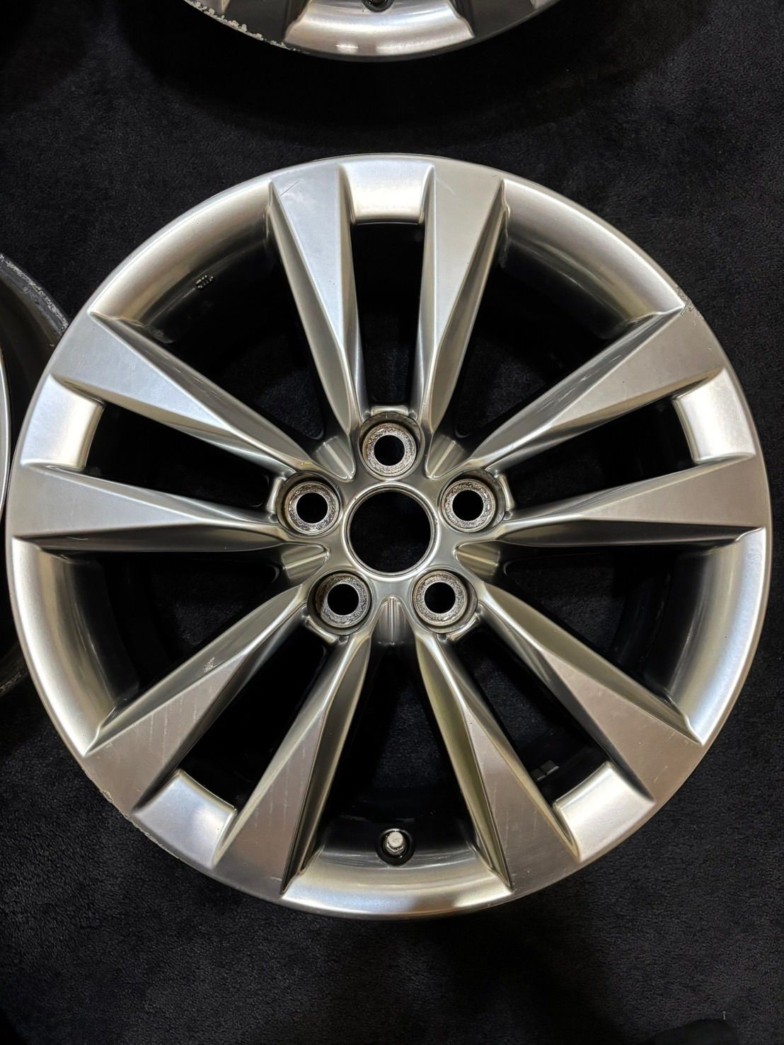 レクサス LS600h バージョンL 純正 18インチ 7.5J 32 120 5H アルミホイール 4本 40 アルファード ヴェルファイア 1-K403 WWW_SUPERTOOLSSHOP_NL