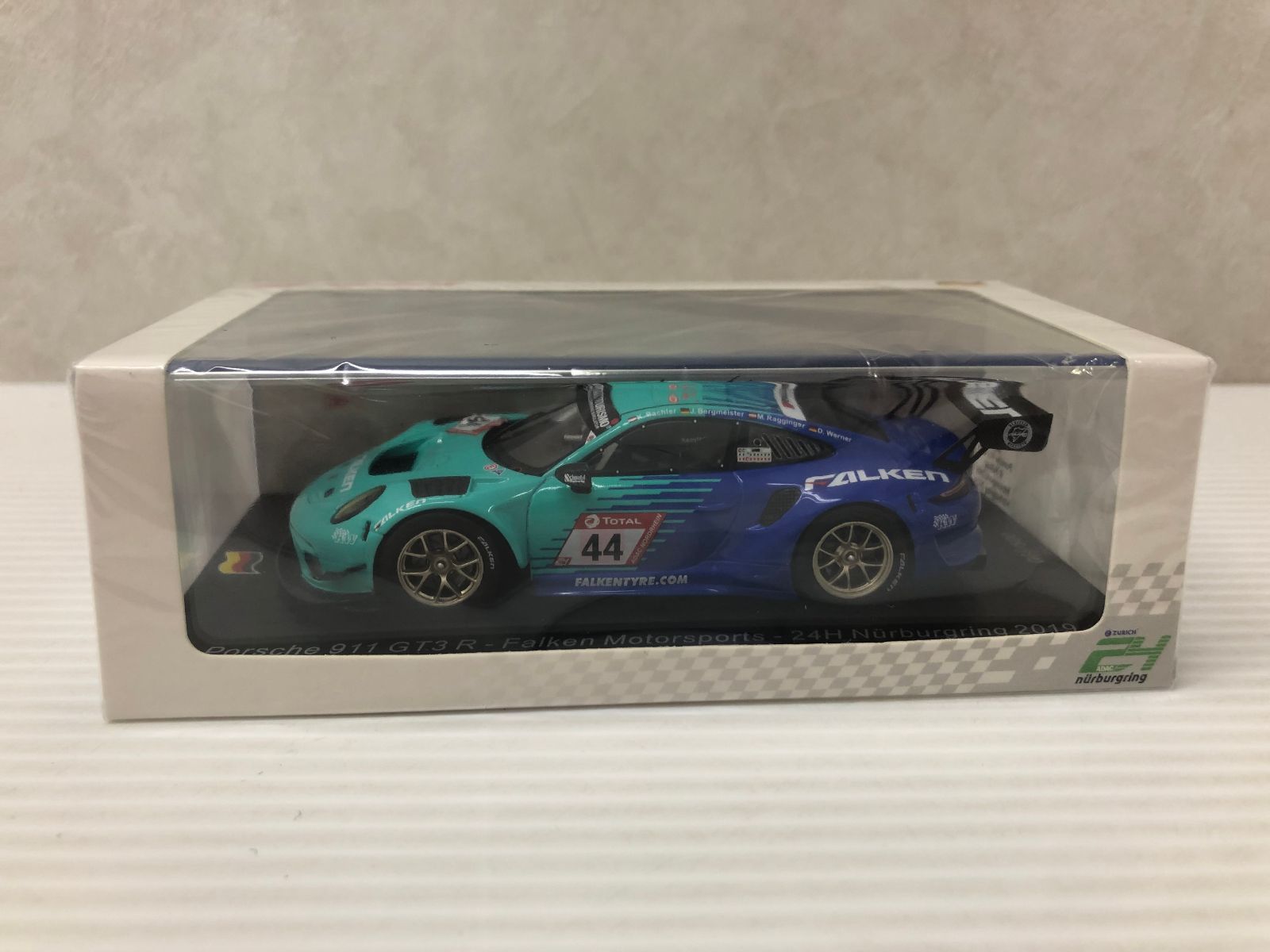 スパーク 1|43 Porsche 911 GT3 R No.44 Falken Motorsports 24H Nurburgring 2019 smmini086236