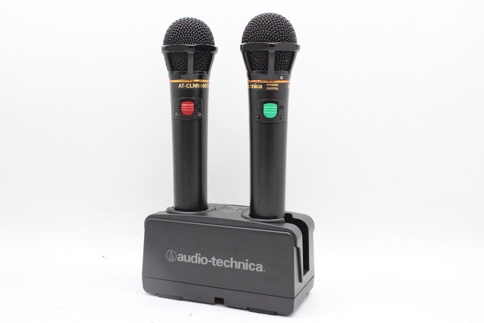 オーディオテクニカ 赤外線ワイヤレスマイク AT-CLM9000TX 2本 充電器 BC701セット audio-technica ITFF1KA60SZ4-Z03-byebye
