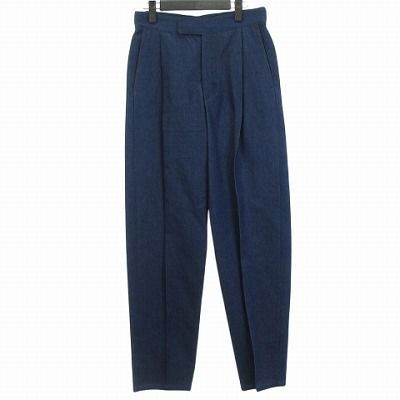タグ付き THE CLASIK ザ クラシック バック ベルト スラックス The CLASIK ザ・クラシック BACK BELT TROUSER ウールスラックス