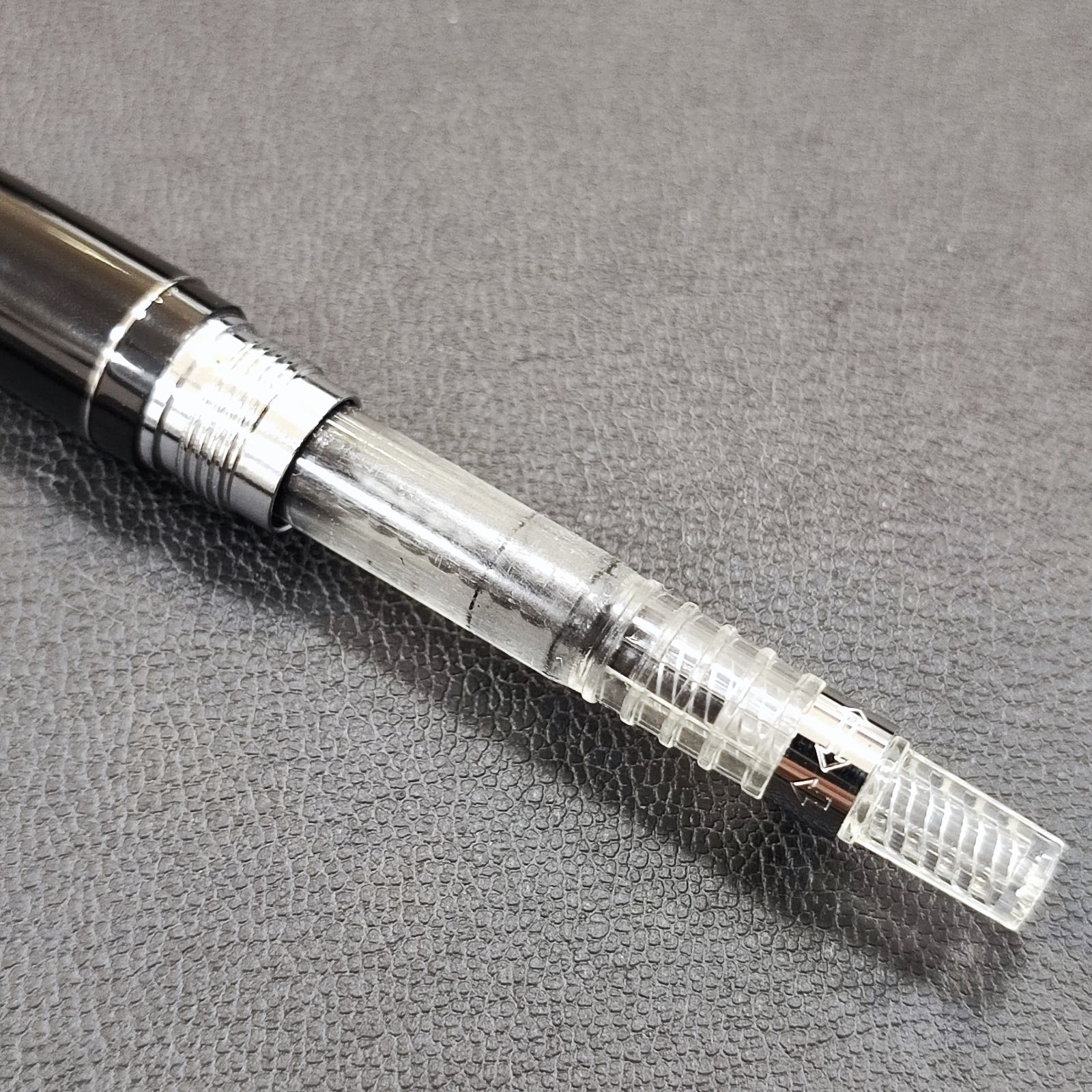 MU202426】PILOT CUSTOM K-500SS 万年筆 F ビンテージ 蝕刻ストライプ