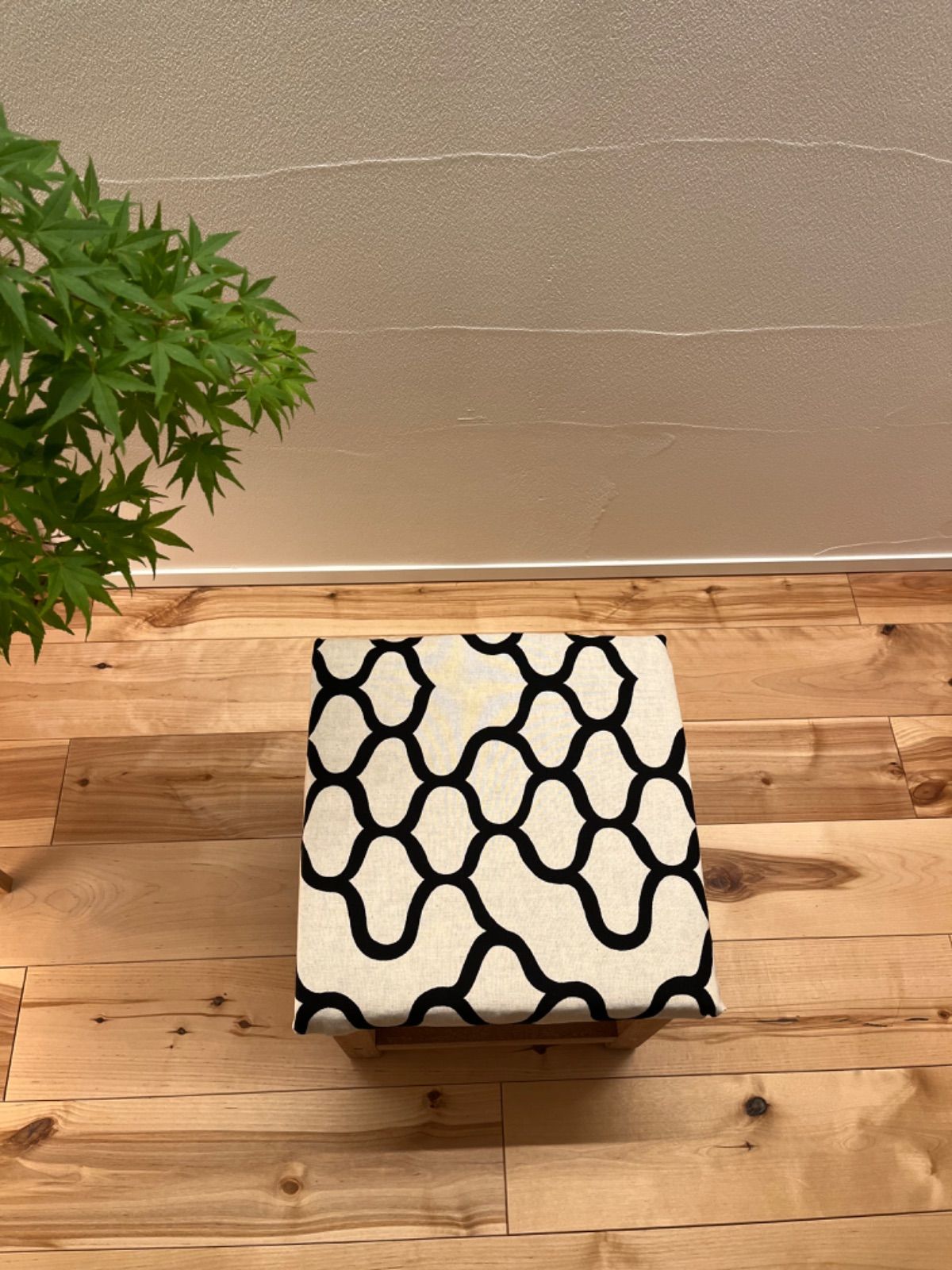 新商品】SHIKAKUスツール ペーパーコードスツール-正方形-SHIKAKU