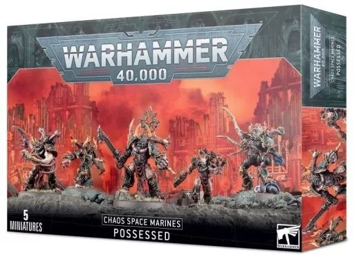 ミニチュアゲーム ケイオス スペースマリーン ポゼッスド ウォーハンマー40000 Chaos Space Marines Possessed 43-86