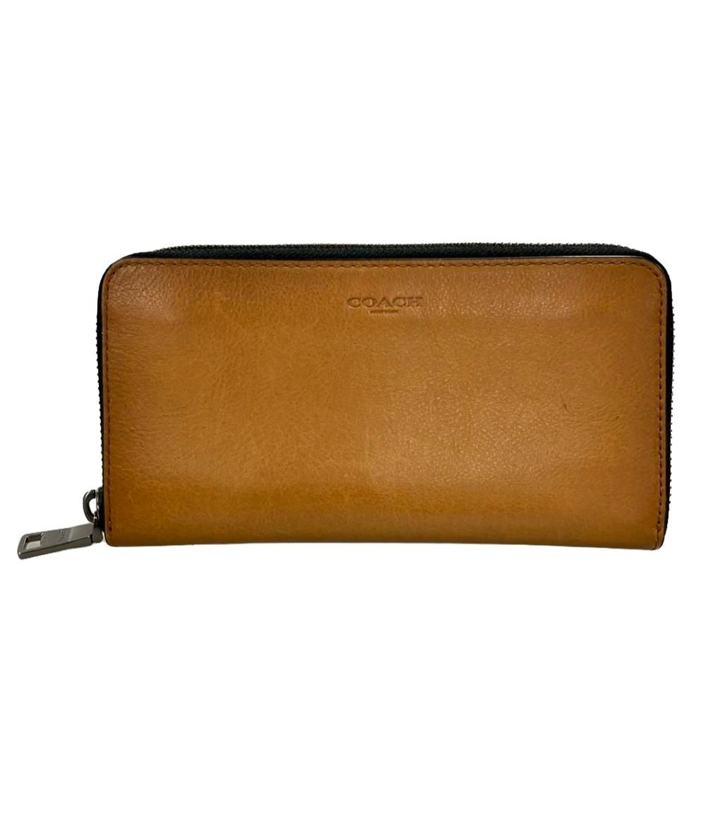 コーチ ラウンドファスナー長財布 メンズ COACH