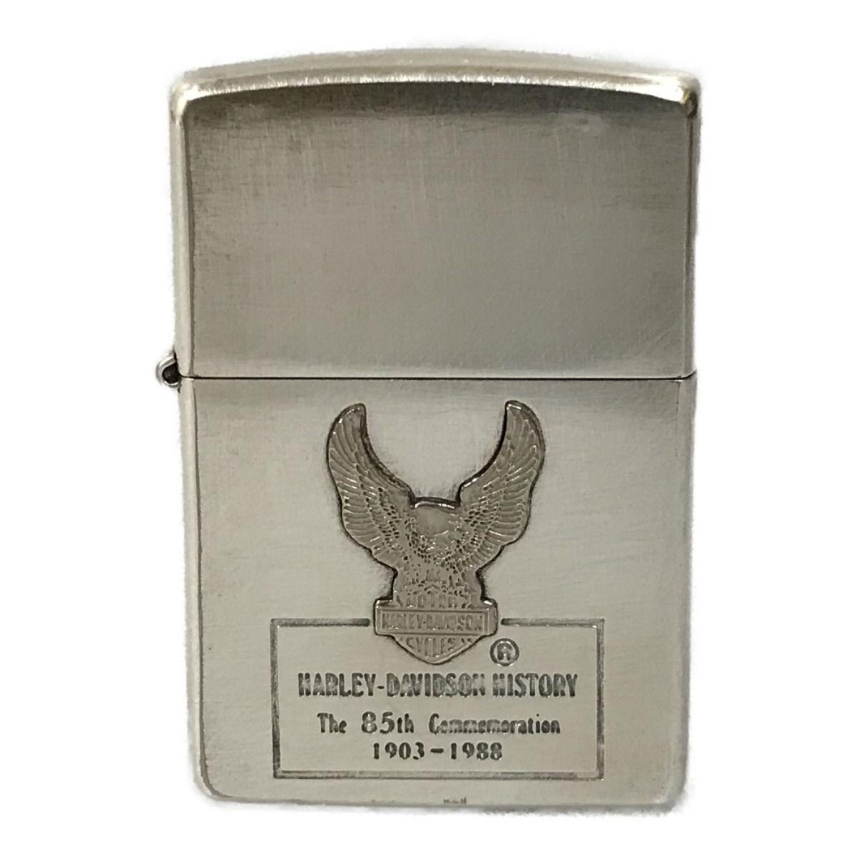 コレクション Zippo HarleyDavidson The 85th  1903-1988 Very Rare BRASS ZIPPO Lighter - 85TH HARLEY DAVIDSON - 1932
