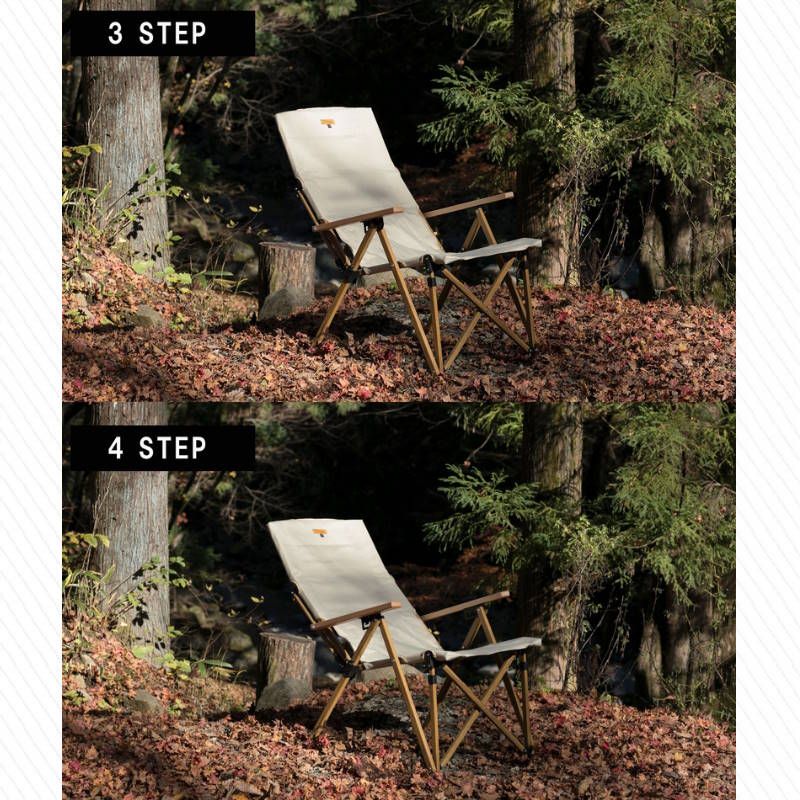 ハイバックで楽な座り心地