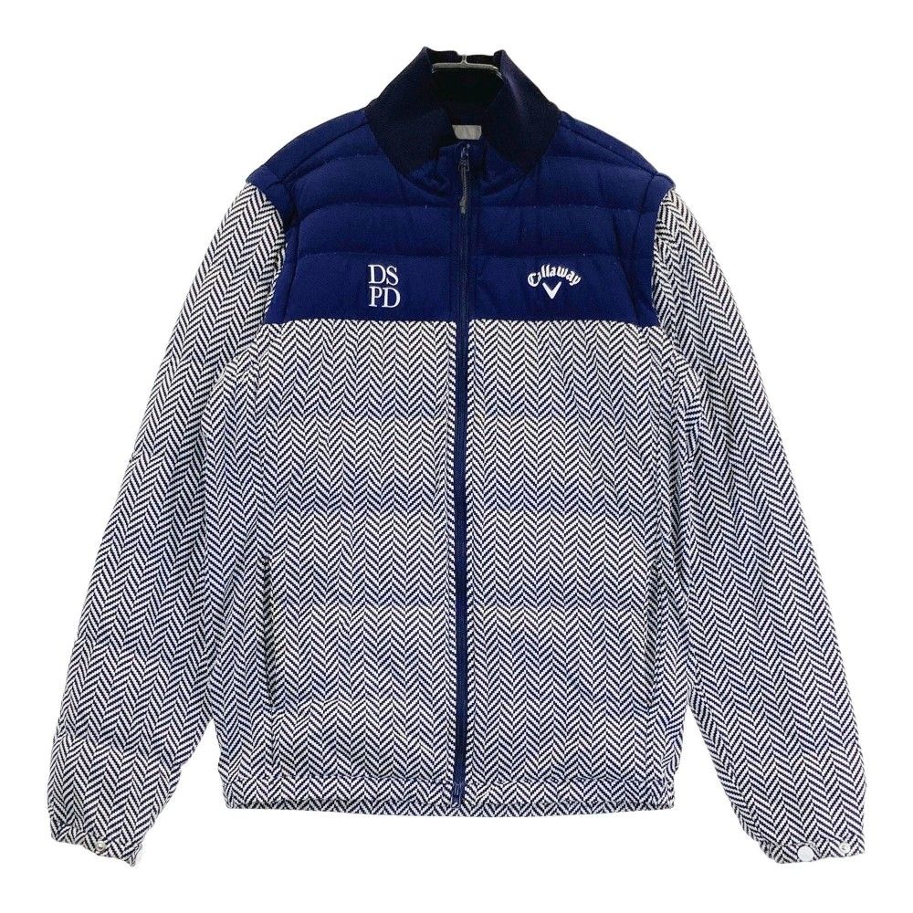 サイズ：LL CALLAWAY キャロウェイ 2WAY ダウンジャケット ネイビー系