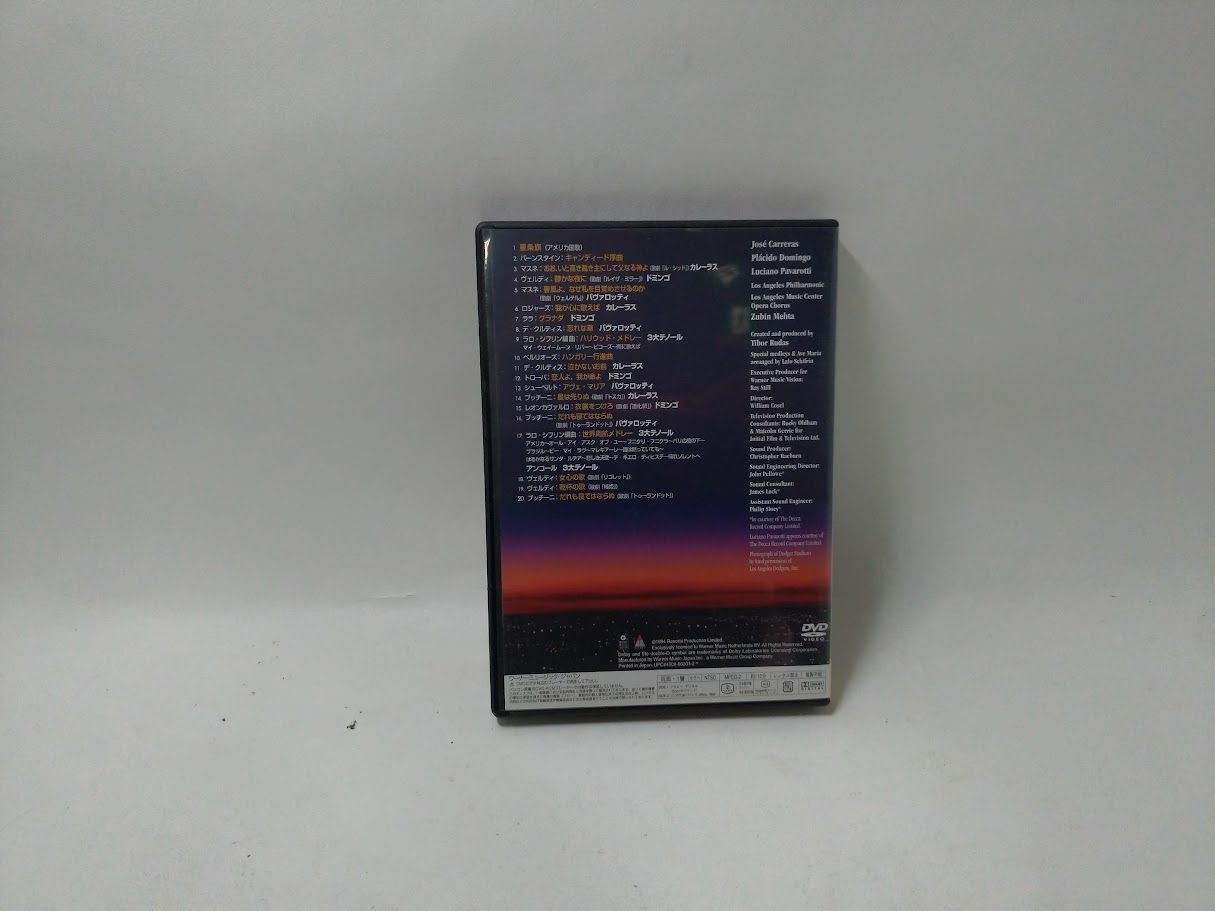 世界3大テノール94夢の競演【DVD】状態：非良 - メルカリ
