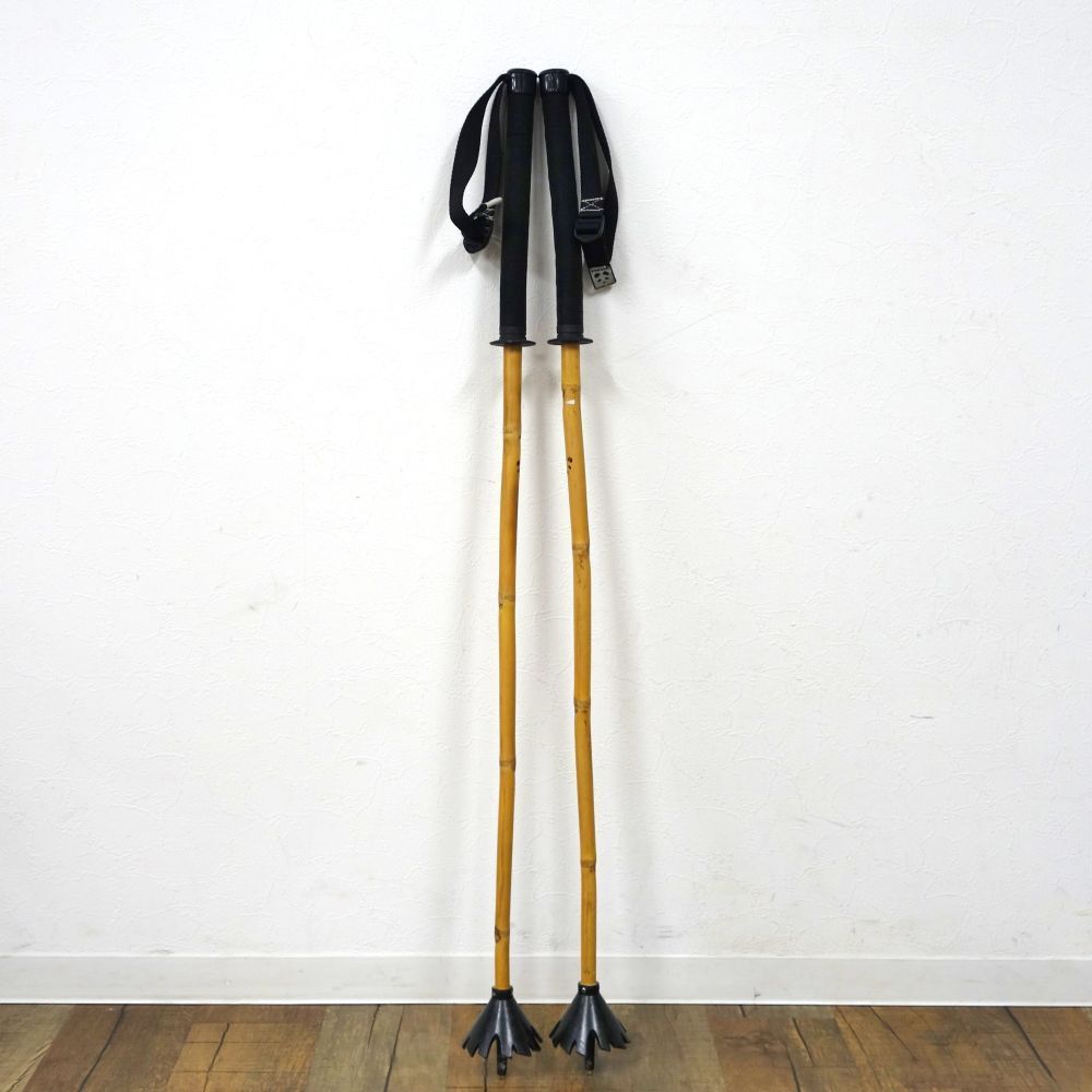 パンダ ポール PANDA POLES バンブー スキーストック 110cm 竹製