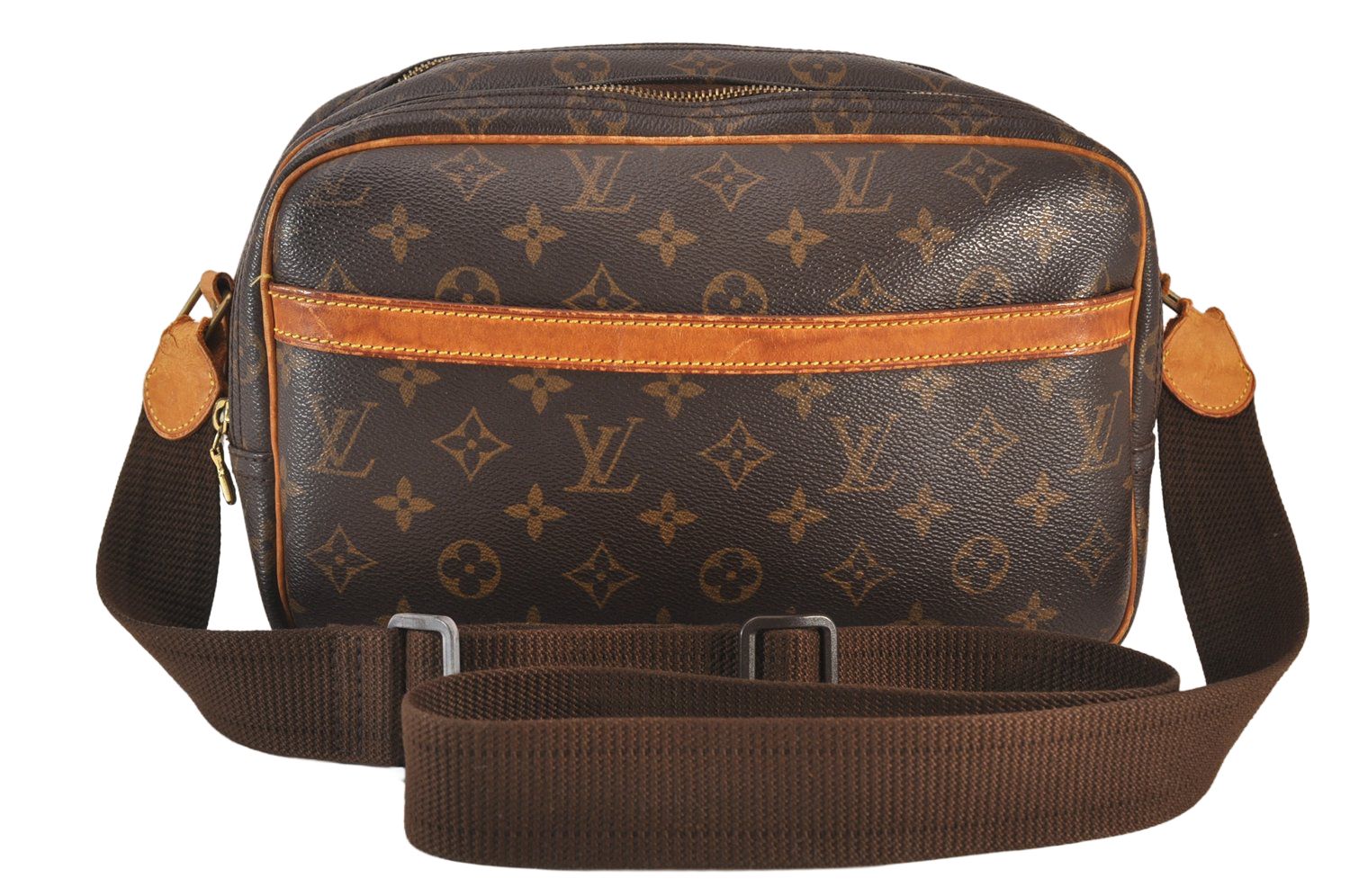 LOUIS VUITTON モノグラム リポーター メッセンジャーバッグ LOUIS VUITTON ルイヴィトン ユニセックス ショルダーバッグ