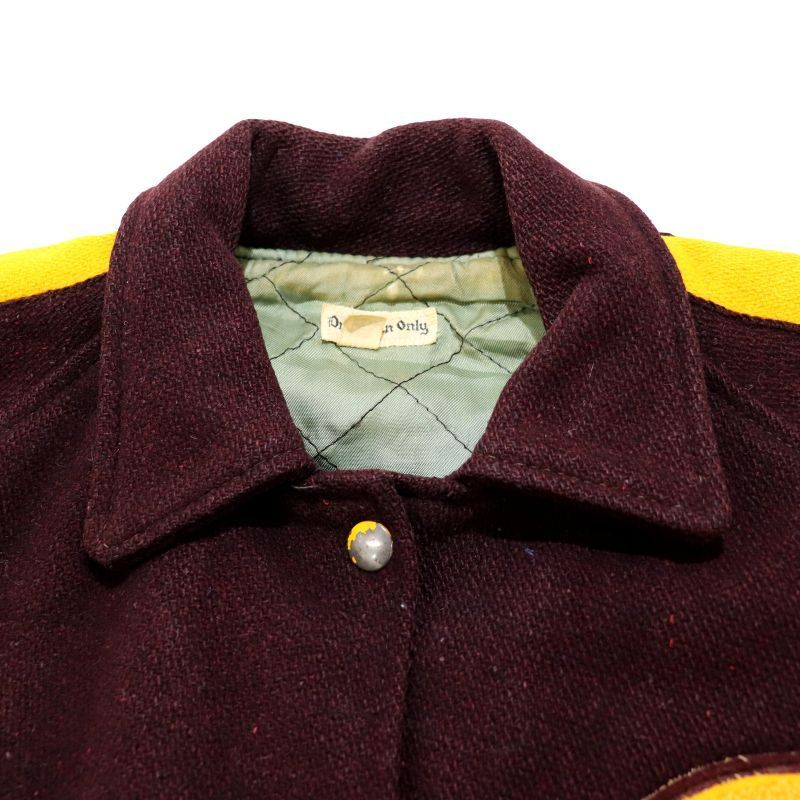 60s vintage ウール スタジャン メンズ Mサイズ相当 - メルカリ