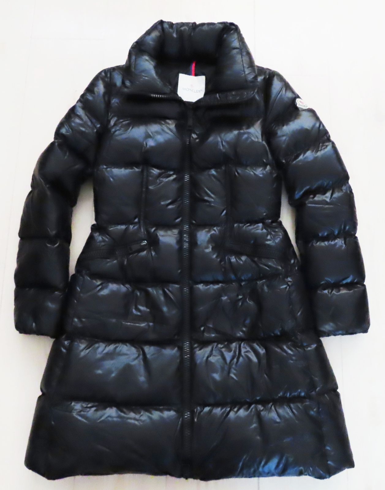 T02 MONCLER モンクレール JASMINUM GIUBBOTTO ロングダウンコート 3 ブラック - メルカリ