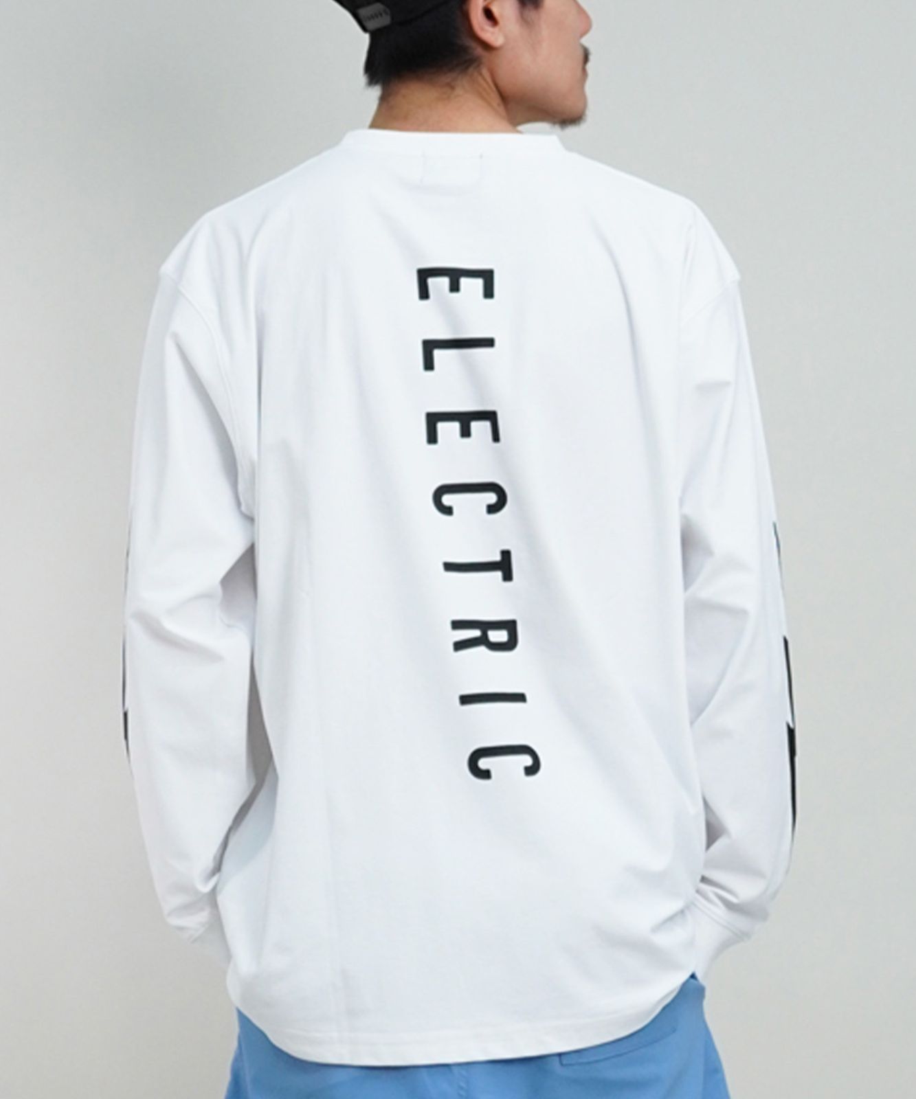 【ムラスポ公式】Electric エレクトリック メンズ 長袖ラッシュガード 水陸両用 ユーティリティ 長袖Tシャツ E24STM01 ムラサキスポーツ限定