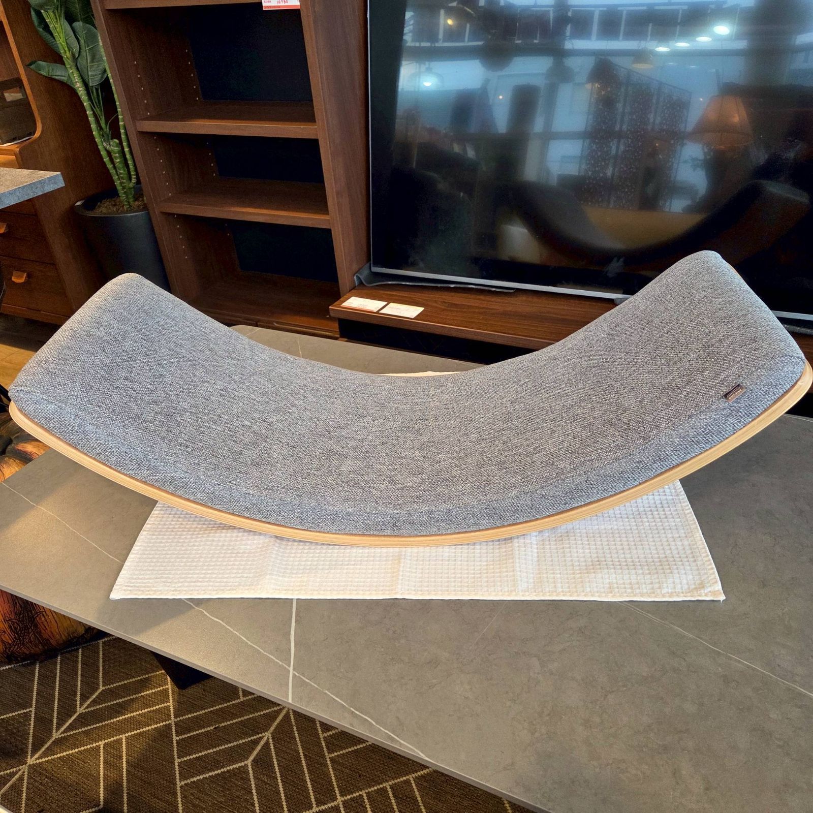 MIZUNO ミズノ バランスバウム C3JHI30105 グレー バランスボード ストレッチ フィットネス