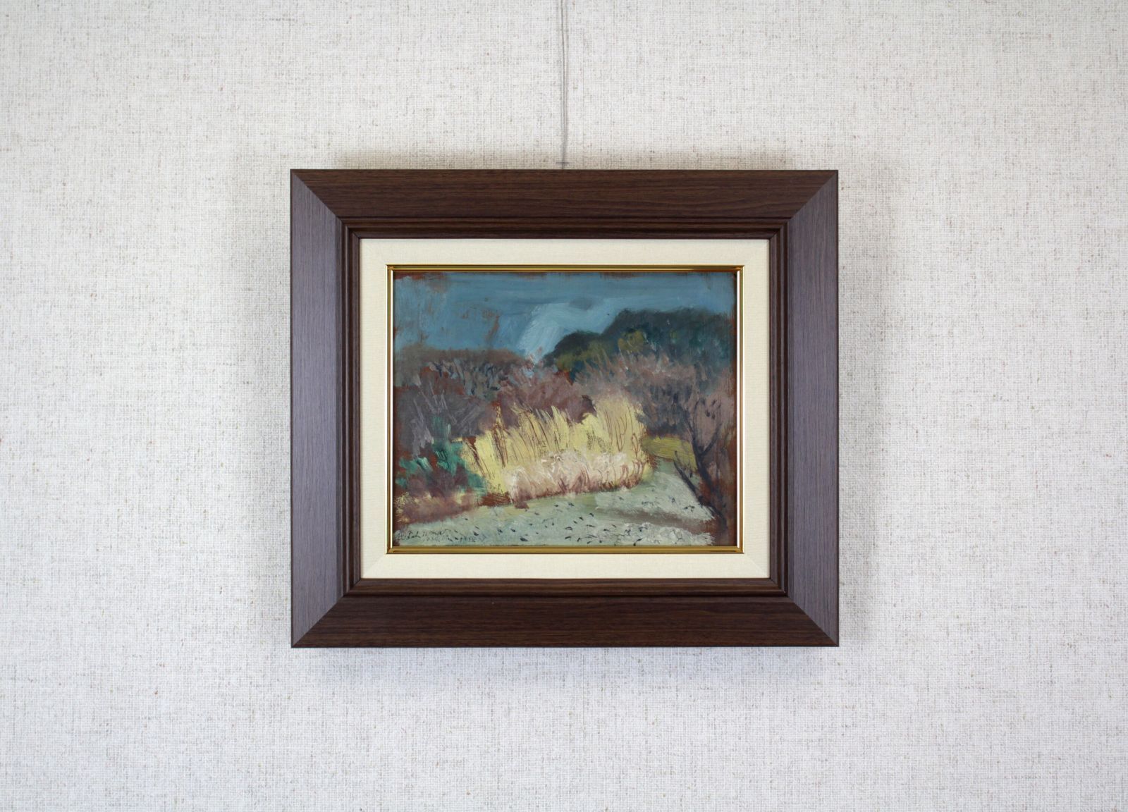 大量入荷 橋本太久磨『秋の午後』油彩画【真作保証】 絵画 メルカリ - 絵画+タペストリー