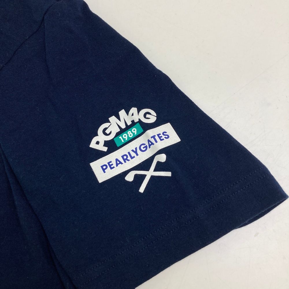 サイズ：5 PEARLY GATES パーリーゲイツ ハイネック 半袖Tシャツ