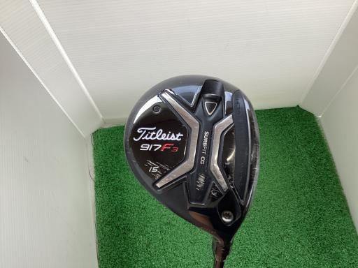 タイトリスト 917 F3 15° フェアウェイウッド FW 純正特注シャフト フレックスX メンズ 男性用 右利き 右用 Cランク ゴルフクラブ