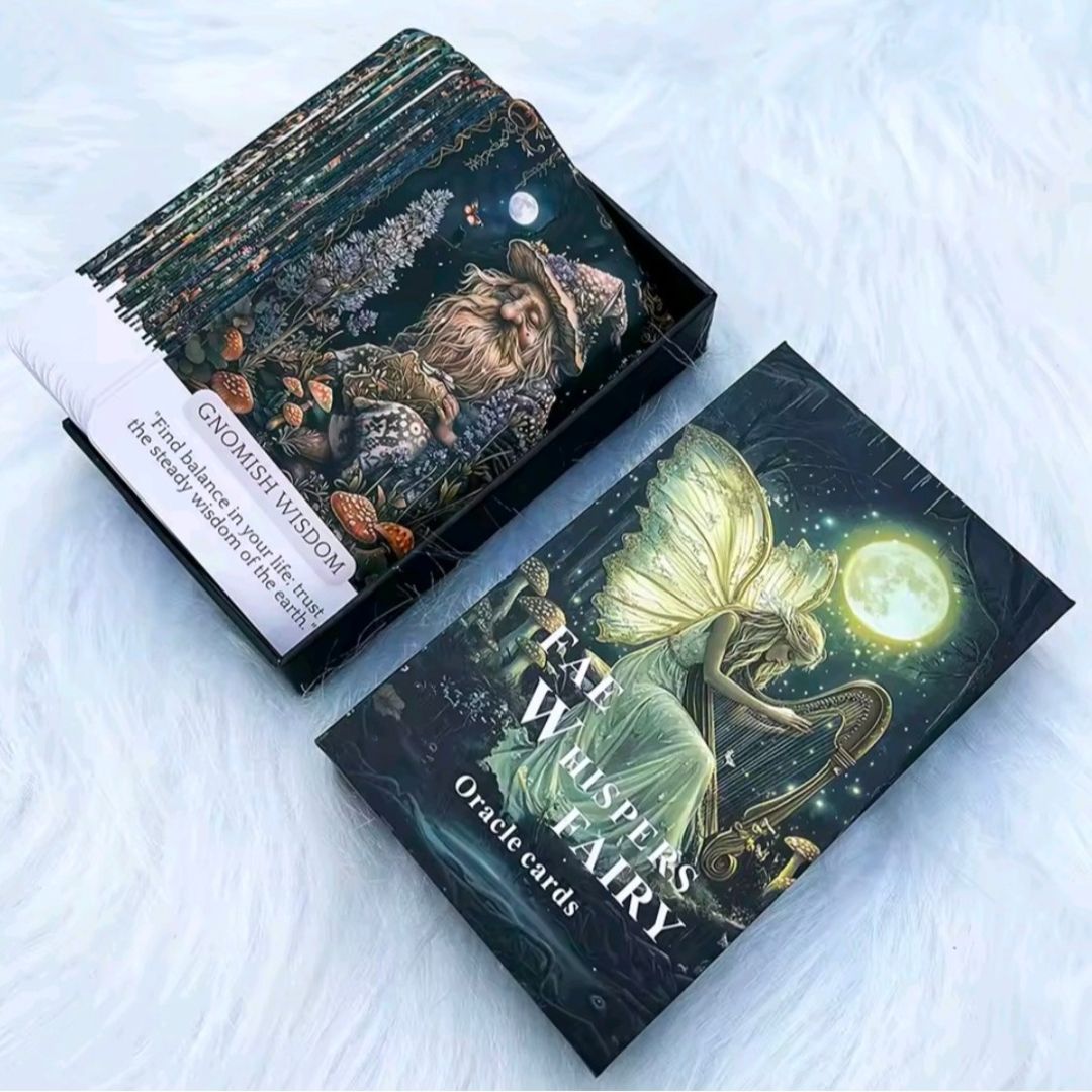 新品】ウィスパーズフェアリーオラクルカード 54 枚 カード12cm×7 cm