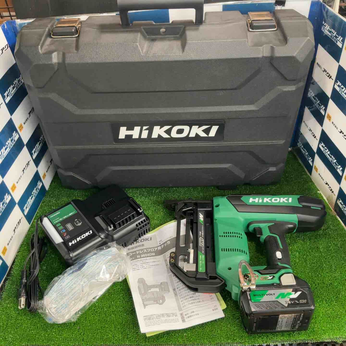 ハイコーキ HIKOKI 旧 日立工機 コードレスフロアタッカー N3604DM XP 草加店