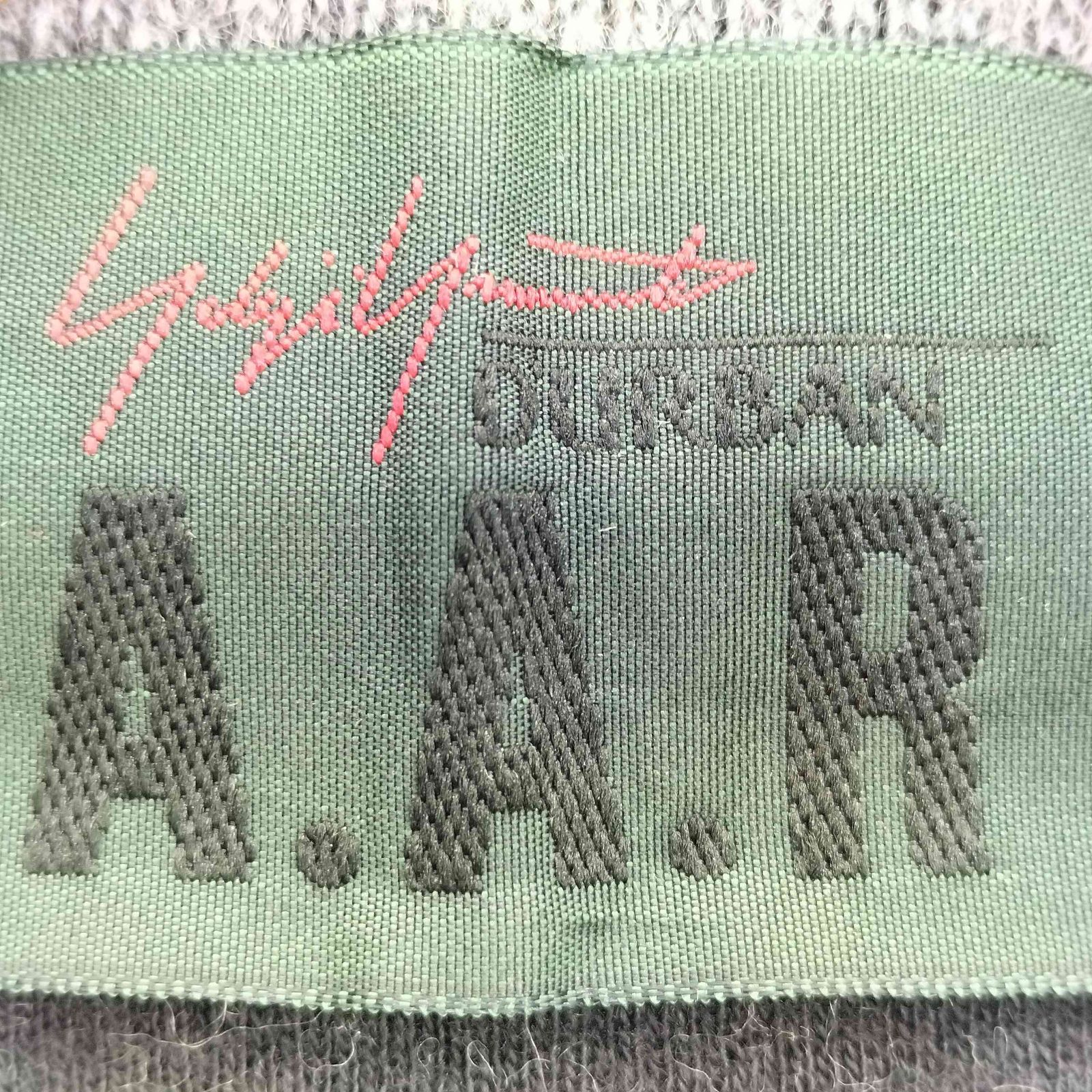 yohji yamamoto A.A.R DURBAN ハーフジップ ニット ヨウジヤマモトダーバン アール Yohji Yamamoto DURBAN A.A.R