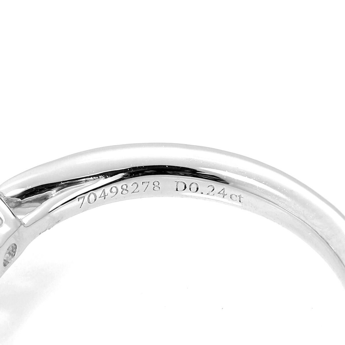 ティファニー ハーモニー リング 指輪 ダイヤモンド Pt950 7号  