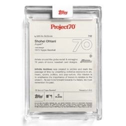 大谷翔平ToppsProject70カード742-1973 鷹の爪限定】［PDSxTopps］Topps Project70 Card #244 - 大谷