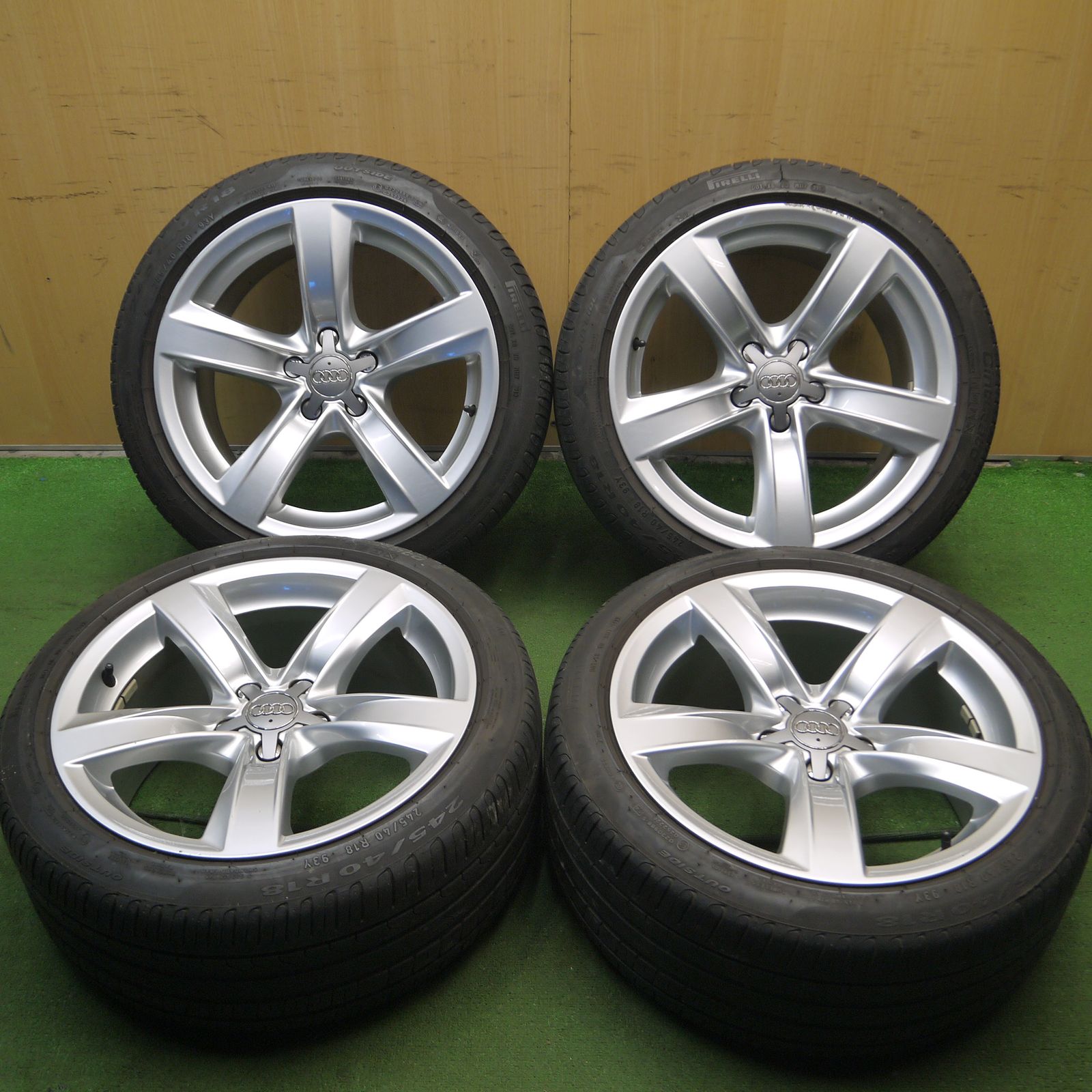 送料無料*キレイ☆アウディ A5 純正 245/40R18 ピレリ Cinturato P7 チントゥラート 18インチ  PCD112/5H☆3121301Hノ - メルカリ