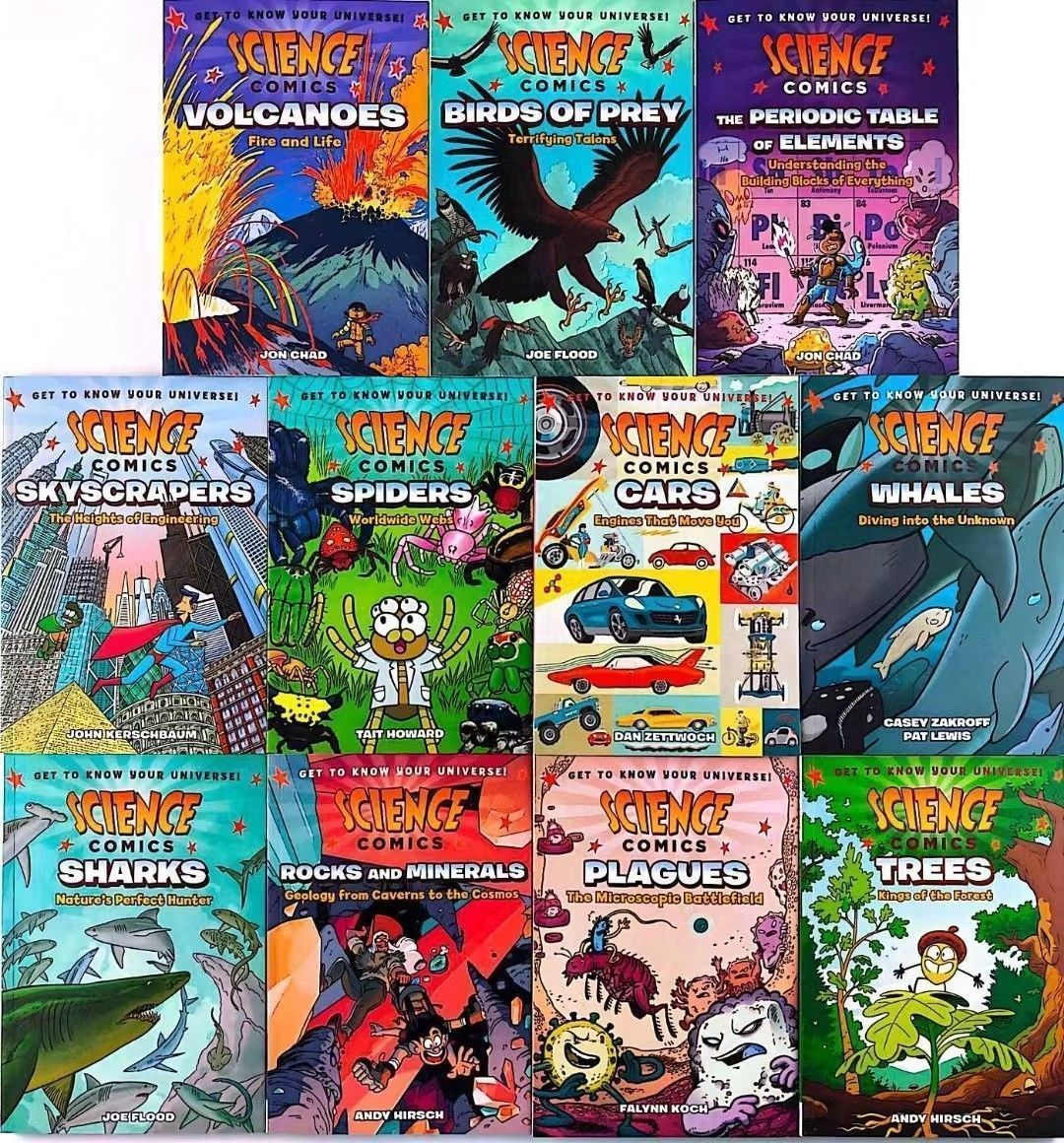 最新版 新品 29冊セット】Sciences comics フルカラー 洋書 絵本