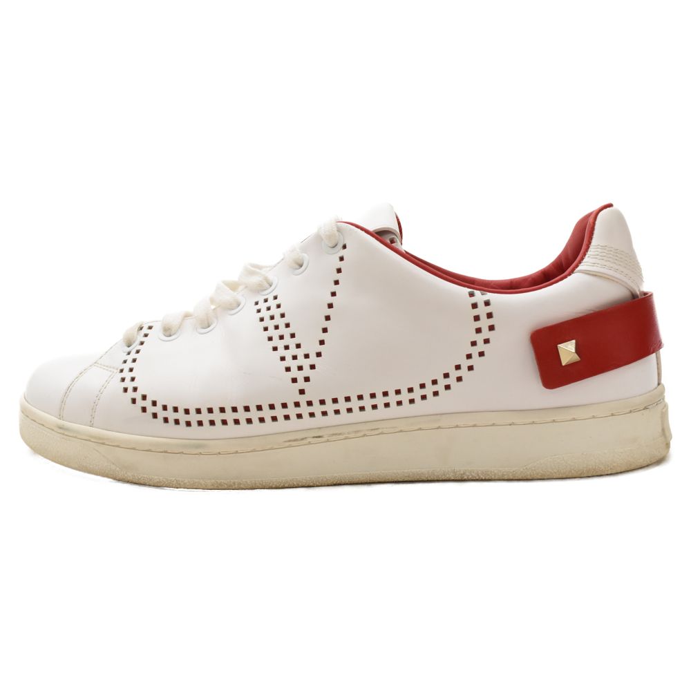 VALENTINO (ヴァレンチノ) パンチングVロゴロックスターローカット 