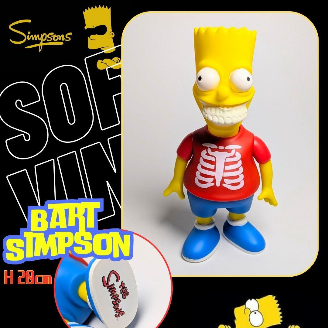 再入荷！【 The Simpsons（ザ シンプソンズ） 】バート・シンプソン / ソフビフィギュア / HORROR BART〚アメリカン雑貨 アメトイ〛