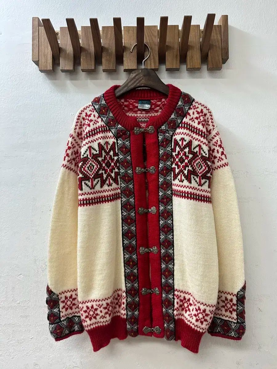 ドライ完了 デイ オブ ノルウェー ノルディック ニュー ウール セーター フック クロージャー カーディガン