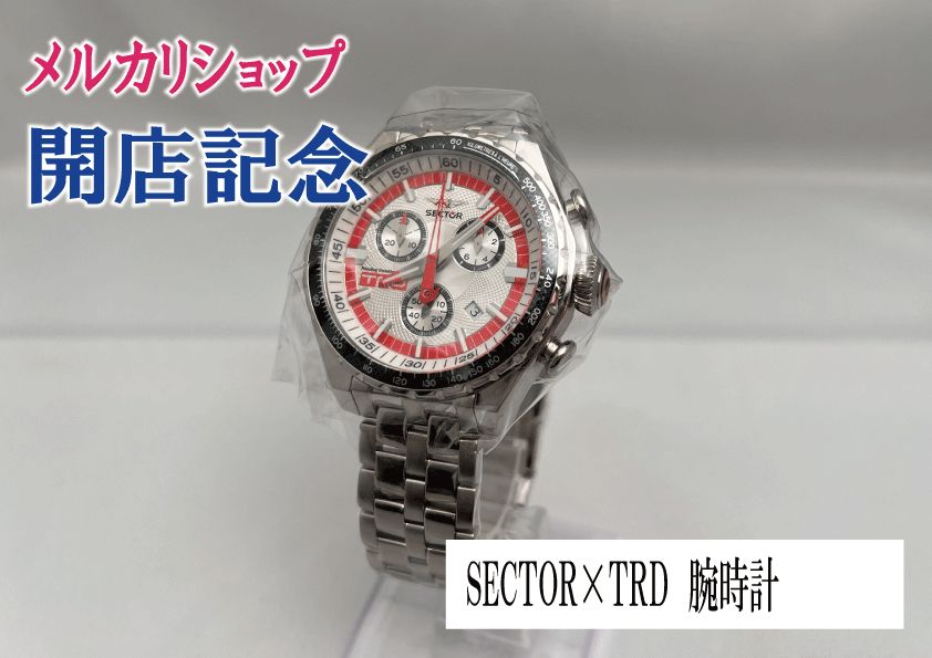 世界限定400本 新品 セクター SECTOR×TRD コラボウォッチ クロノグラフ