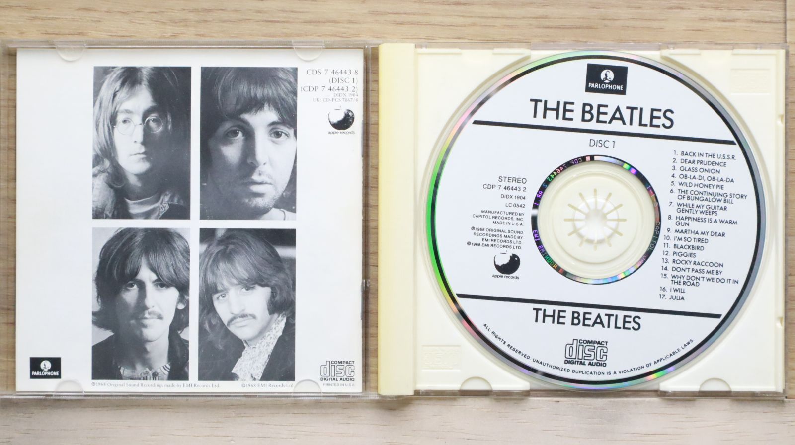 輸入盤CD☆ビートルズ/THE BEATLES□ Beatles (White Album 輸入盤CD☆ビートルズ/THE BEATLES□ Beatles (White Album