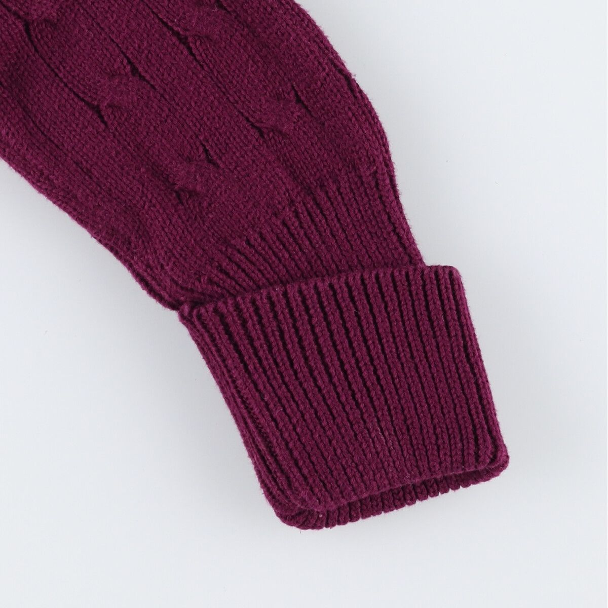 古着 ラルフローレン Ralph Lauren RALPH LAUREN SPORT ケーブル編み タートルネック コットンニットセーター レディースM相当 /eaa485534 ss2503_30 古着 ラルフローレン Ralph Lauren RALPH LAUREN SPORT ケーブル