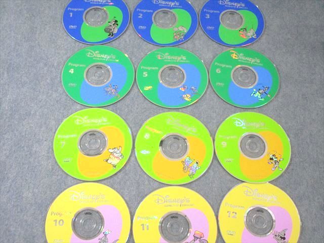 ワールドファミリー ディズニーワールドオブイングリッシュ ベーシックABCs＋ 未使用品多数 CD35巻/DVD12巻 ★ 310L4D ワールドファミリー ディズニーワールドオブイングリッシュ