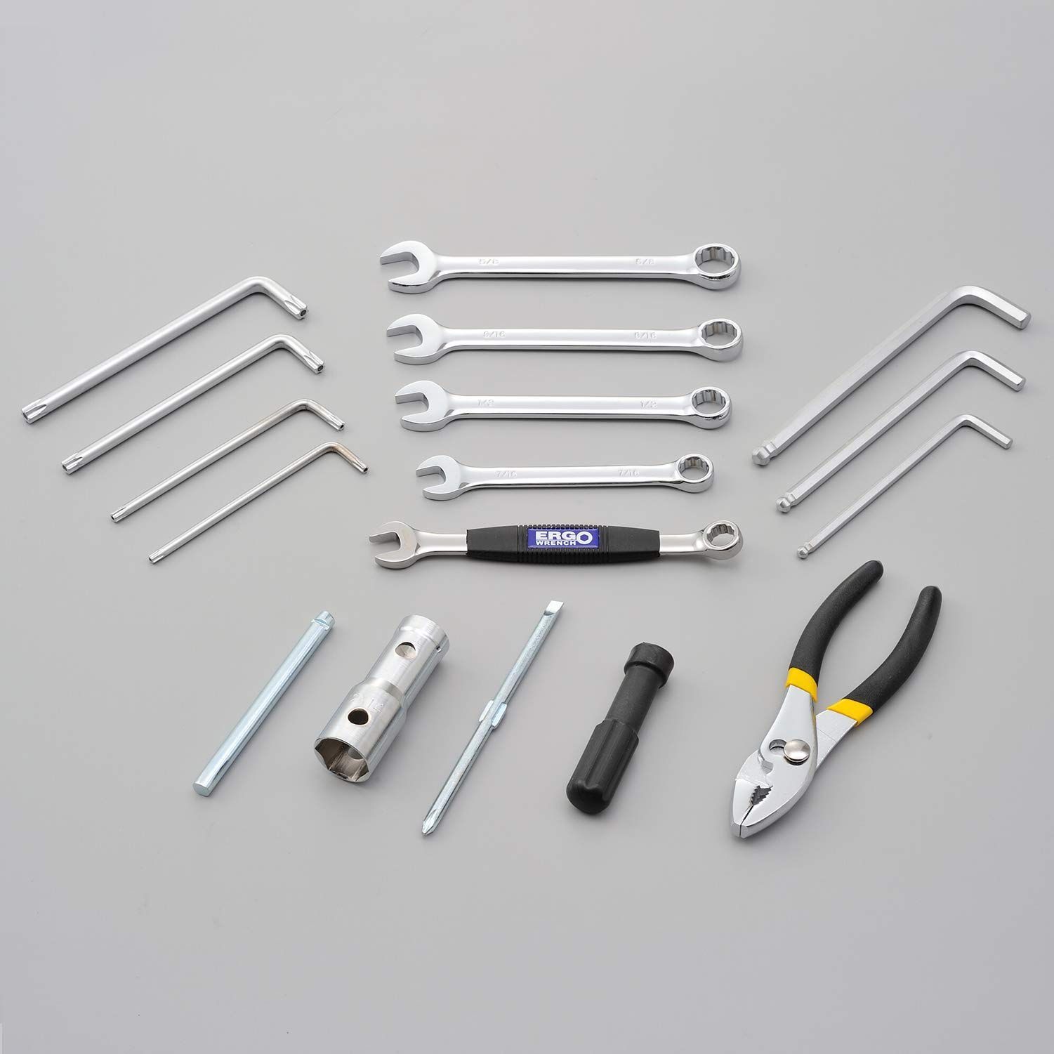 【特売】デイトナ(Daytona) バイク用 工具 ハーレーダビッドソン用 インチツールセット 車載/携帯用 91105