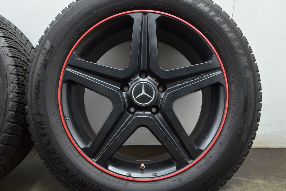 スタッドレス デコルサ クレスト 20in 8.5J 32 PCD130 ミシュラン X-ICE SNOW 275 50R20 ベンツ W463 W463A Gクラス カスタム用 WWW_BUZ-MARSEILLE_FR