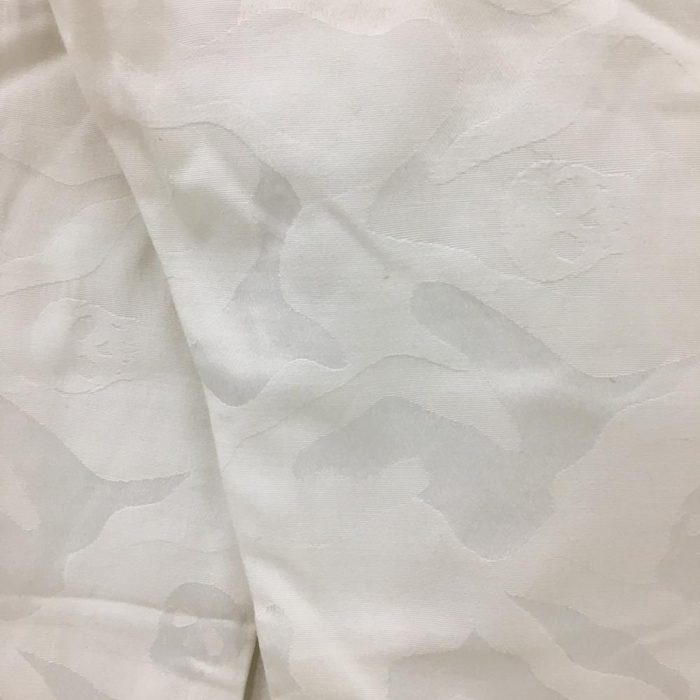 ☆SALE価格☆マークアンドロナ パンツ 白 カモフラ スカル 迷彩 メンズ