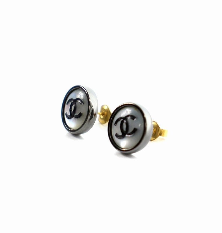お気に入り シャネル CHANEL ヴィンテージ 98P ピアス ココマーク ラウンド ピアス
