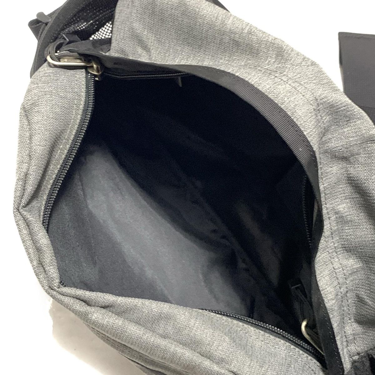 THE NORTH FACE ノースフェイス ウエストポーチ - NM06554A グレー×黒 DECORATOM_COM_BR