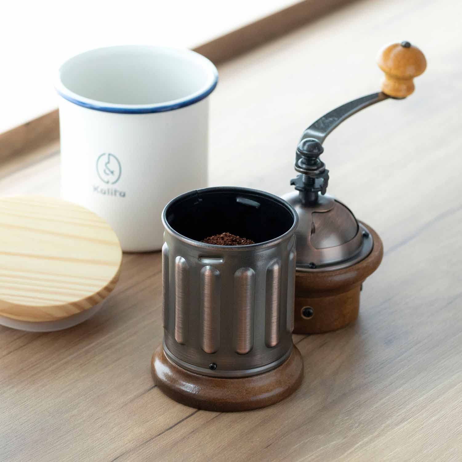 カリタ Kalita コーヒーミル 木製 手挽き 手動 KH-5 #42039