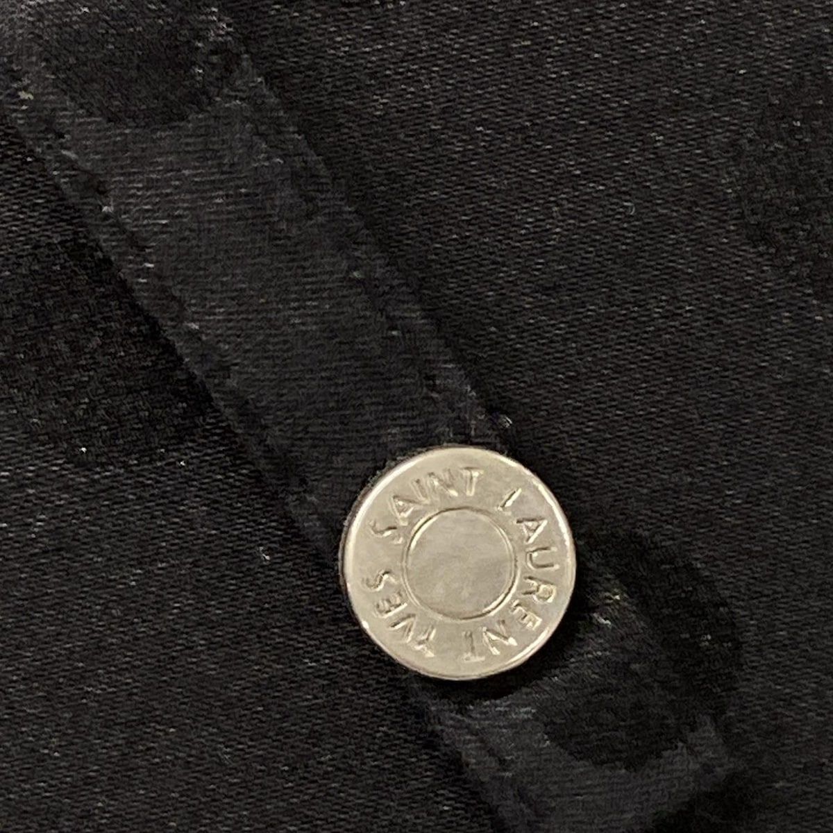 YvesSaintLaurent(イヴサンローラン) 日傘美品 - 黒 日傘/ドット
