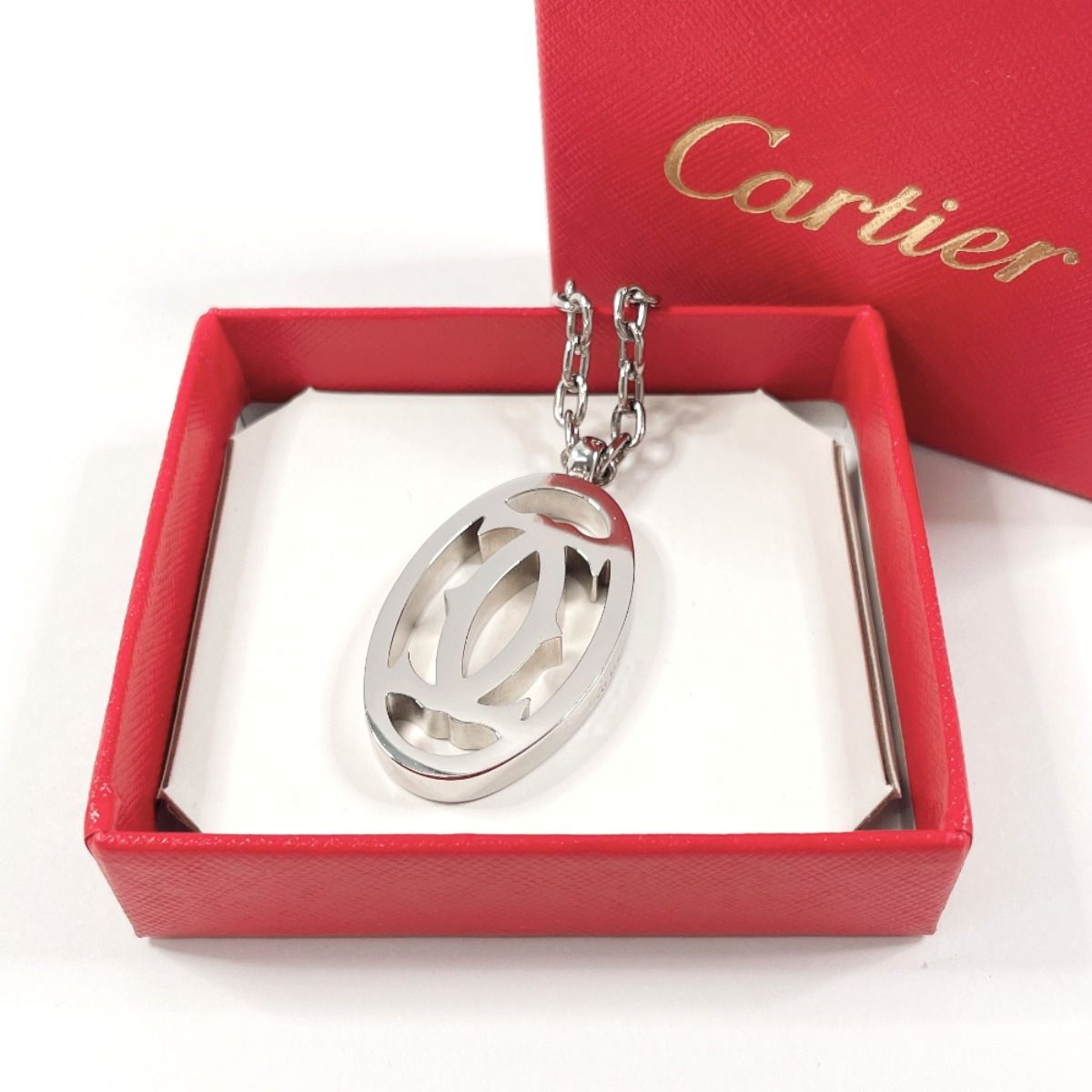 カルティエ double C チャーム