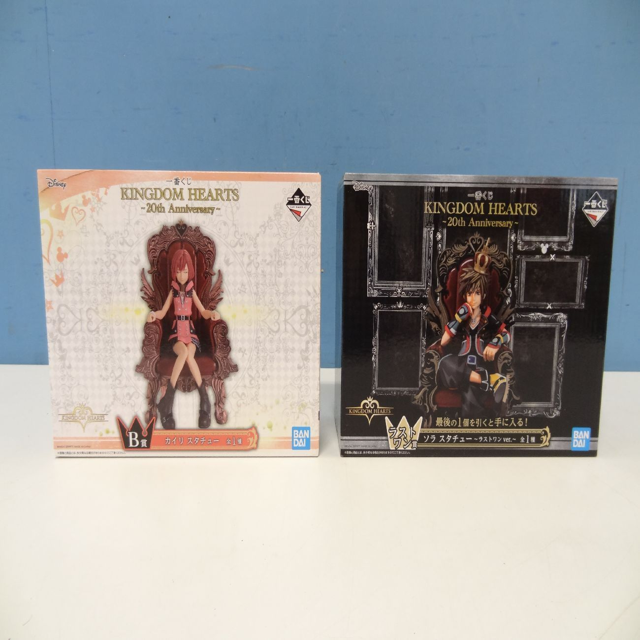一番くじ キングダムハーツ A賞 ソラ スタチュー B賞 カイリ