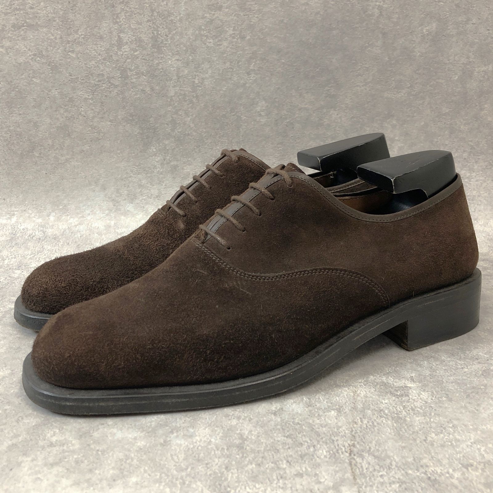 Salvatore Ferragamo CHOCOLATE SUEDE CALF Chukka Boots XYLAN 