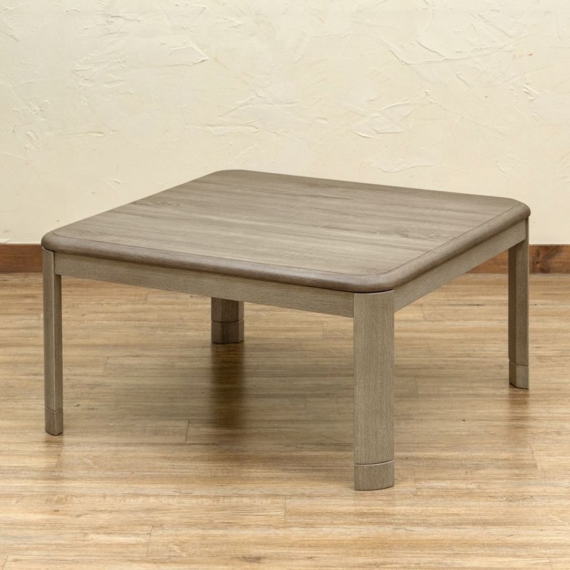 コタツ継脚式　手元コントローラー　80×80　正方形　ブラウン タンスのゲン こたつ 正方形 80×80 一人用 こたつテーブル
