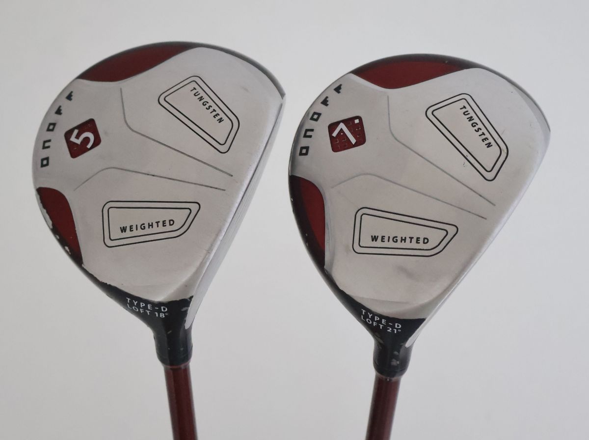 ONOFFオノフ フェアウェイウッド レディース 5W 7W 2本セット　L オノフ フェアウェイアームズ レディ, ONOFF