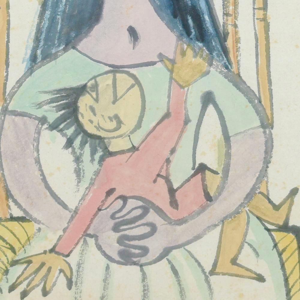 元二科会会長 原始的生命感